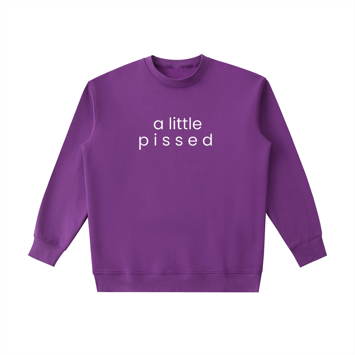 a little pissed | Heavyweight Crewneck Sweatshirt