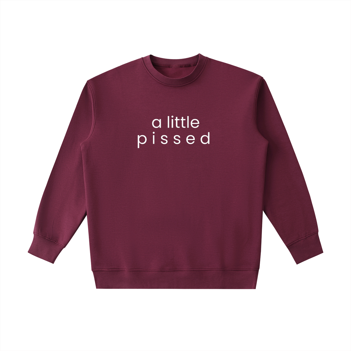 a little pissed | Heavyweight Crewneck Sweatshirt