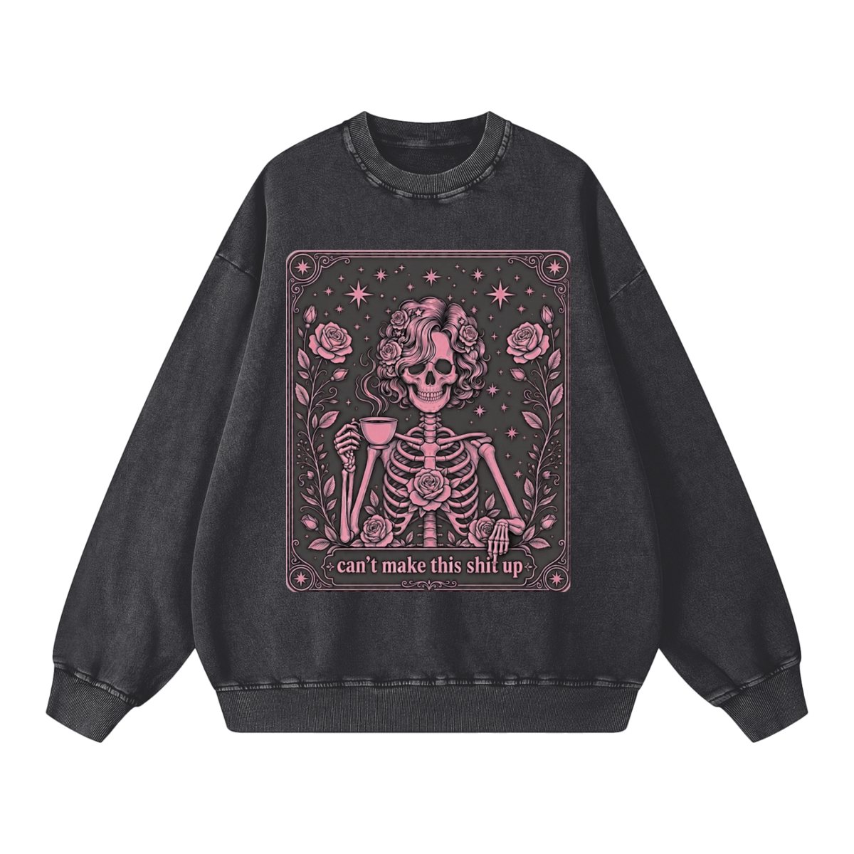 Snow Washed Oversized Sweatshirt