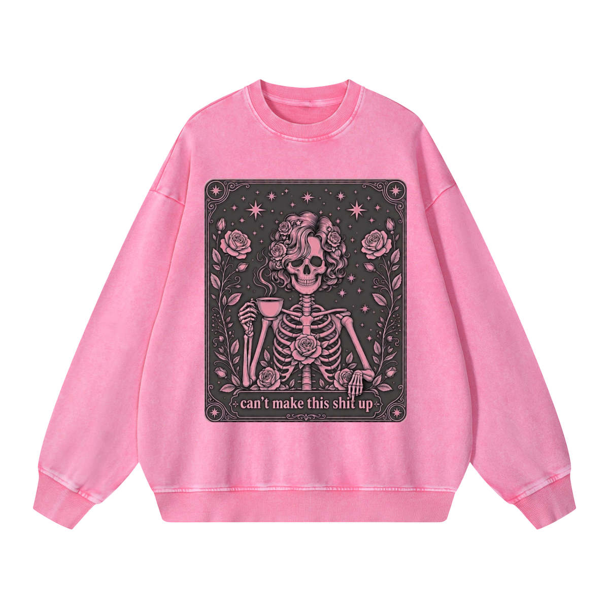 Snow Washed Oversized Sweatshirt