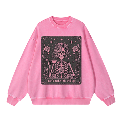 Snow Washed Oversized Sweatshirt